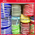 silver reflective stripe grosgrain ribbon